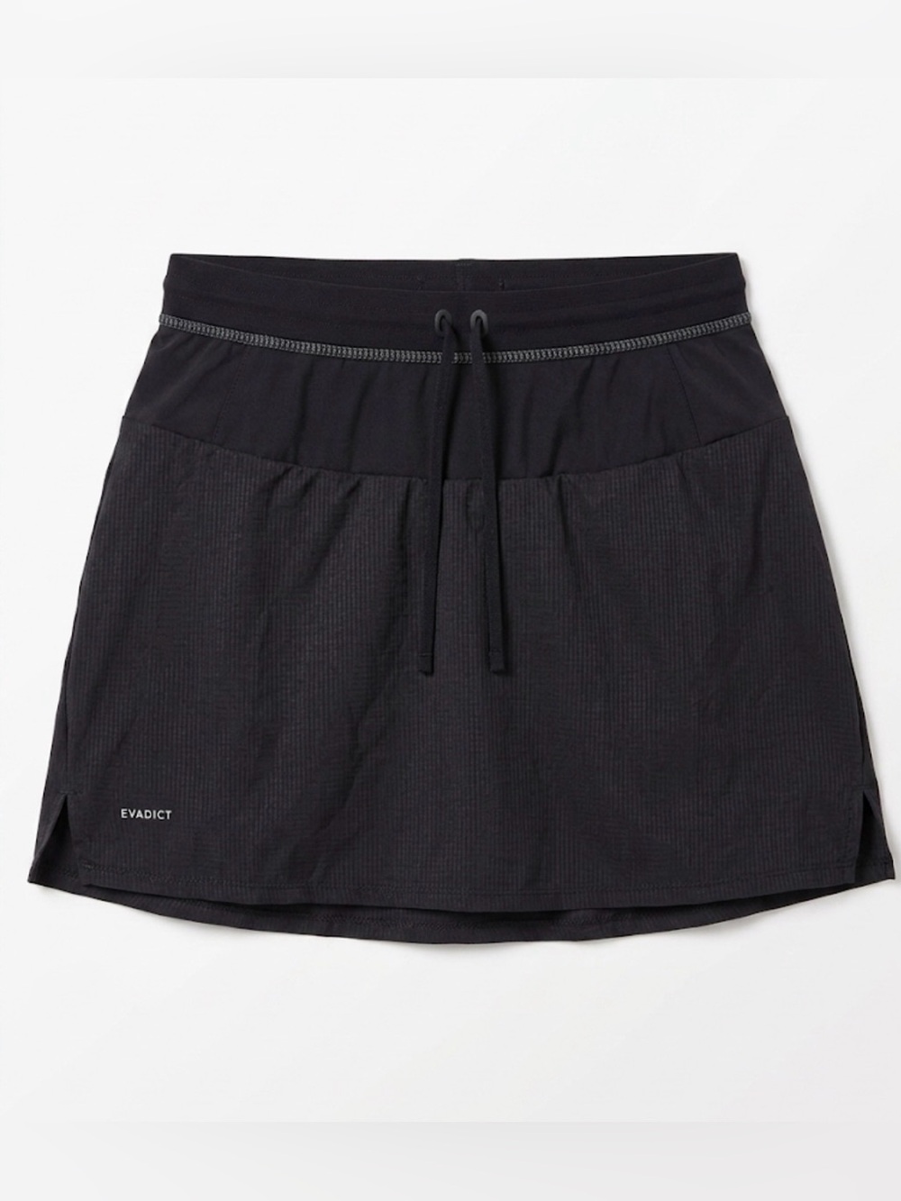 Evadict Black Athletic Skirt